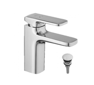 Vòi Chậu Lavabo nóng lạnh Inax LFV-632S-2 Kèm Nút Chặn Sứ