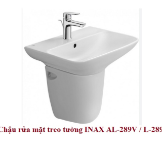 Chậu rửa mặt treo tường INAX L-289V